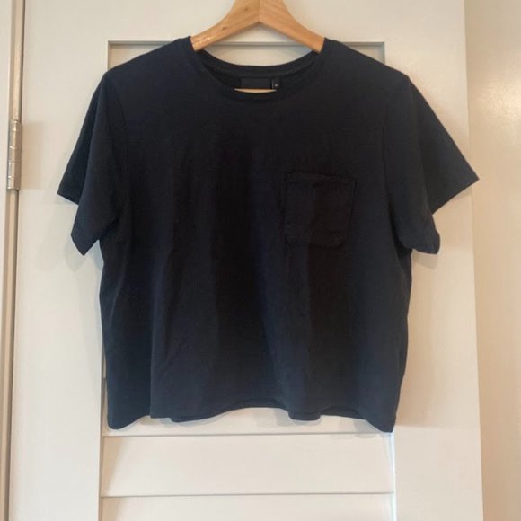 Richer Poorer Women's Pima Boxy Crop Tee Size Medium - Picture 2 of 3